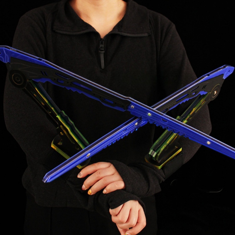 Luminous Cyberpunk Katana Mant - Dva Cosplay Prop ulasan dan harga