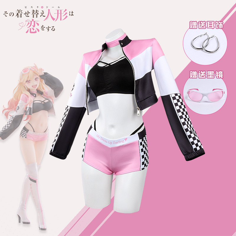 Anime My Dress Up Darling Wig  - Cosplay Floating Prop ulasan dan harga
