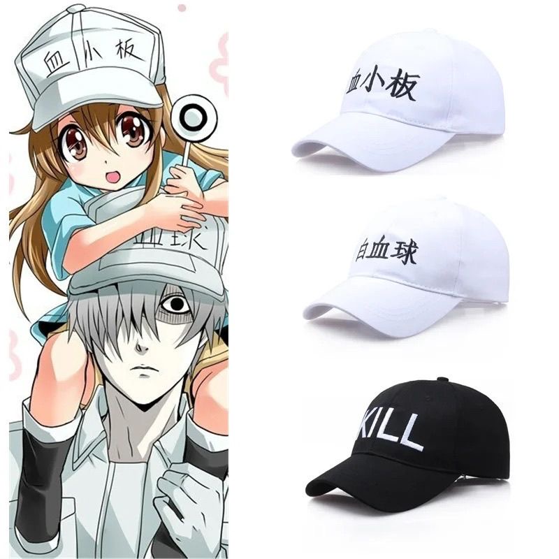 Anime Cell Platelet Cap Hatara - Cosplay Prop Works ulasan dan harga