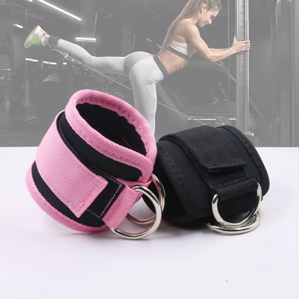 Double D-Ring Gym Ankle Straps - D Ring Strap ulasan dan harga