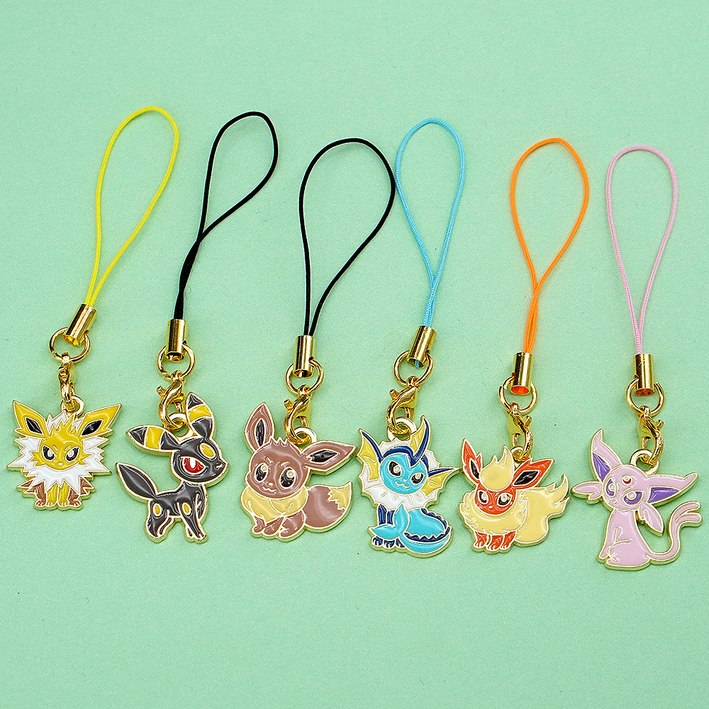 6Pcs Hot Anime Pokemon Eevee P - Evoker Cosplay Prop ulasan dan harga
