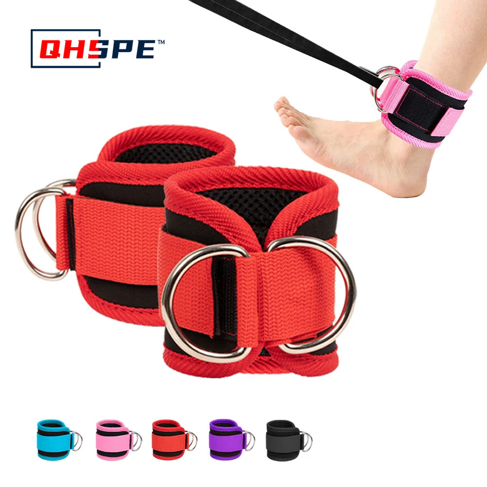 Fitness Ankle Straps Adjustabl - D Ring Strap ulasan dan harga