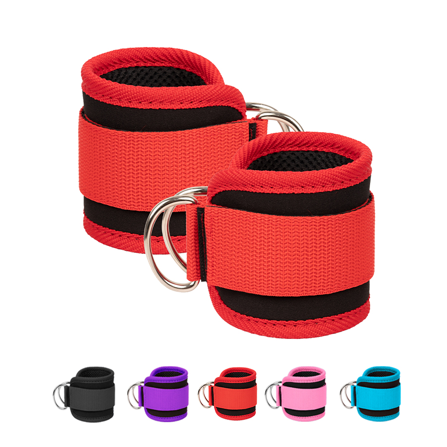 Fitness Ankle Straps Adjustabl - D Ring Strap ulasan dan harga