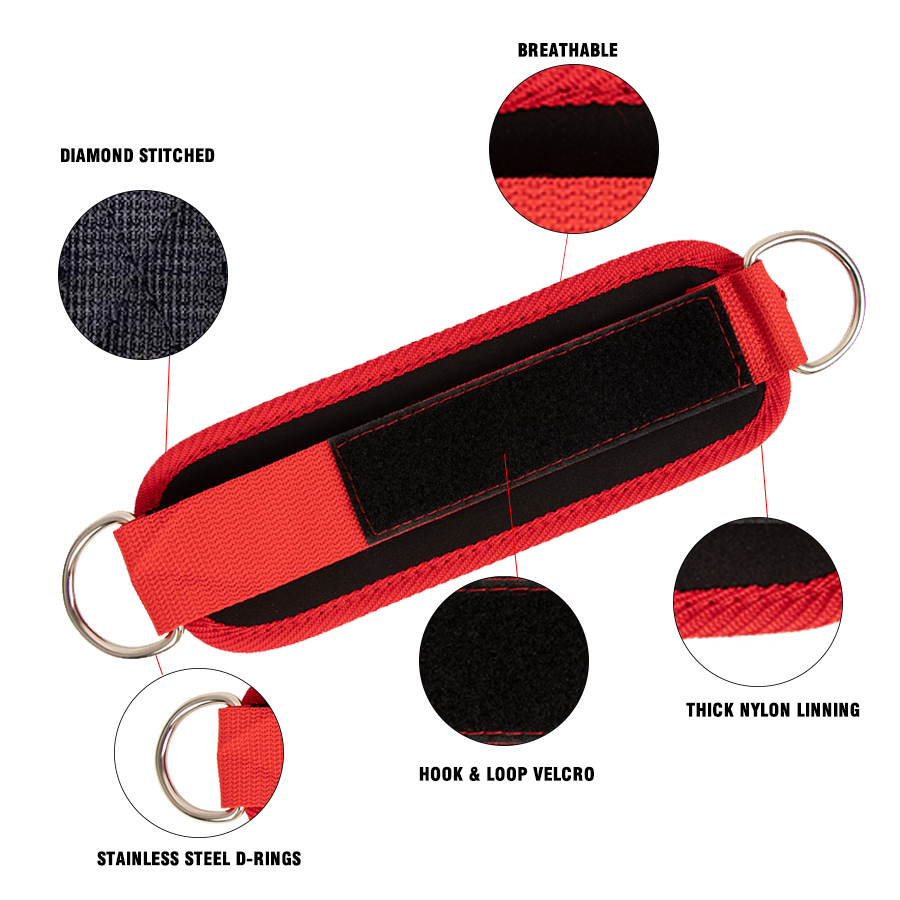 Fitness Ankle Straps Adjustabl - D Ring Strap ulasan dan harga