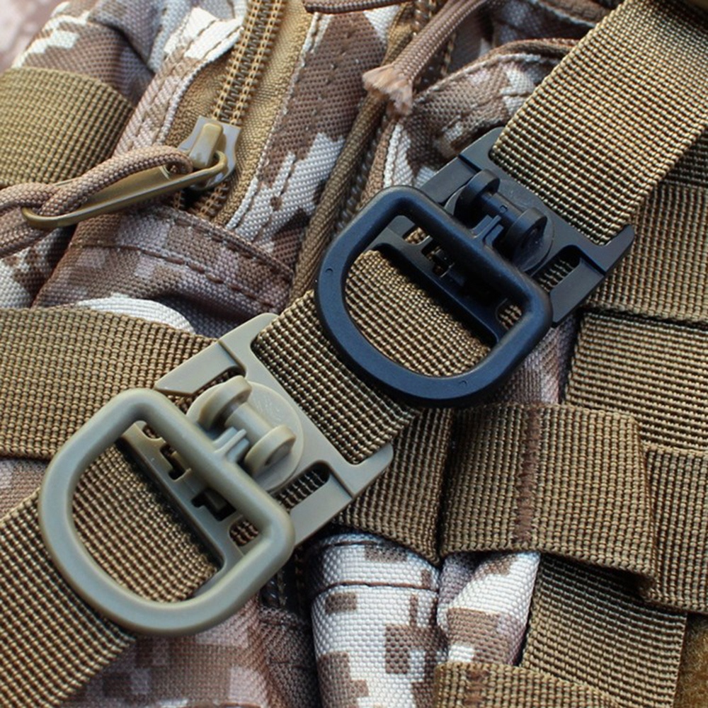 4Pcs 360 Rotation D-Ring Clips - D Ring Strap ulasan dan harga