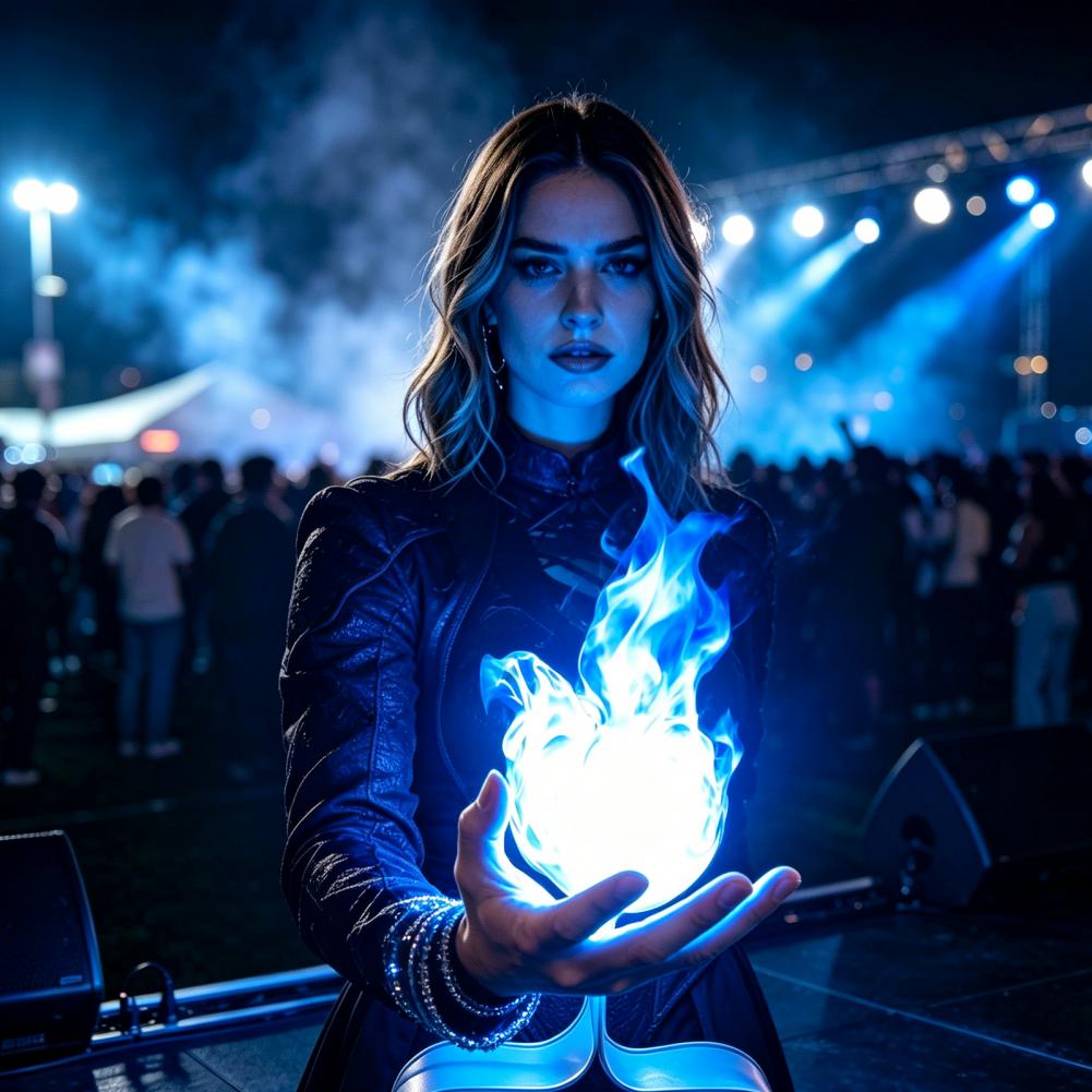 Cosplay Fireball Props Glowing - Cosplay Flame Prop ulasan dan harga