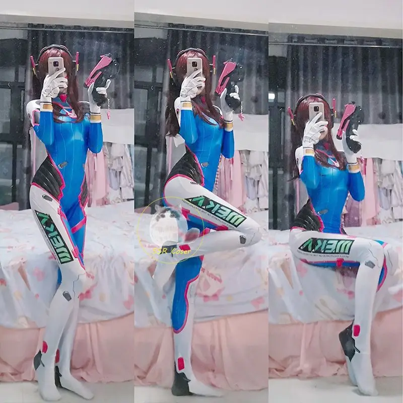 Dva Cosplay Costume Bodysuit Z - Dva Cosplay Prop ulasan dan harga