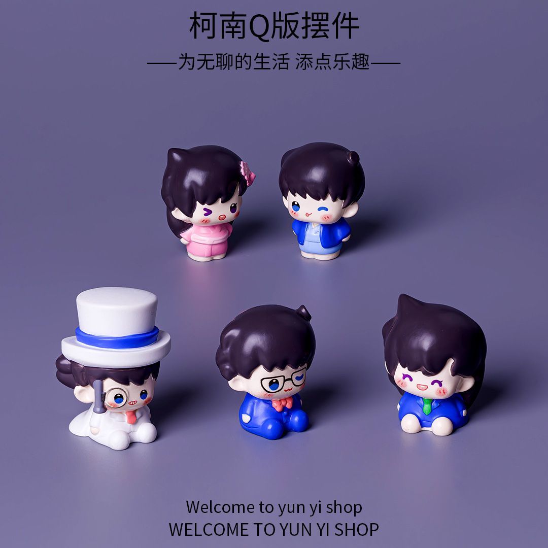 Detective Conan Mini Resin Bea - Cosplay Floating Prop ulasan dan harga