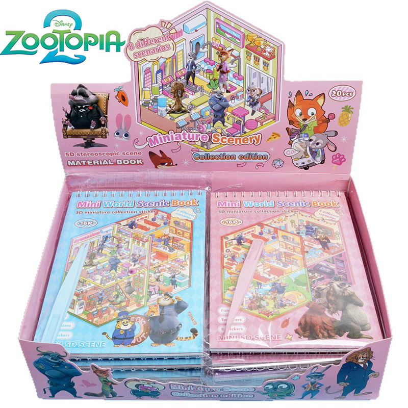  HOT Zootopia2 Mini World Sce - Cosplay Prop Building ulasan dan harga