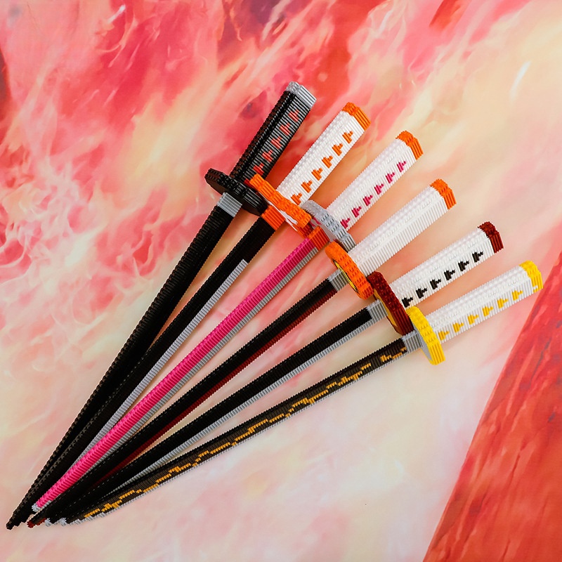 Real Demon Slayer Katana Splic - Cosplay Prop Building ulasan dan harga