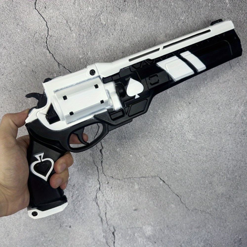15inch PU Pistol Spades Gun Ka - Dva Cosplay Prop ulasan dan harga